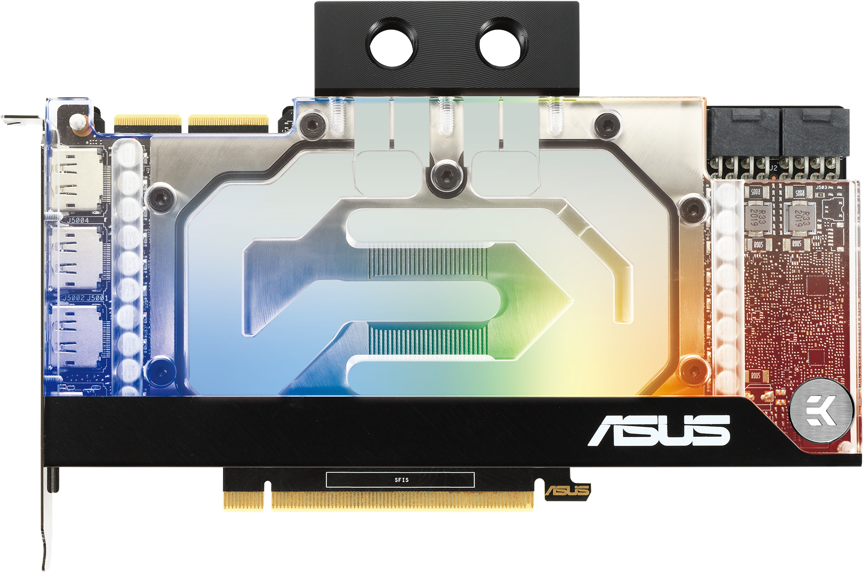 ASUS Grafikkarte GeForce RTX 3090 mit EK Water Block 24GB (RTX3090-24G-EK)