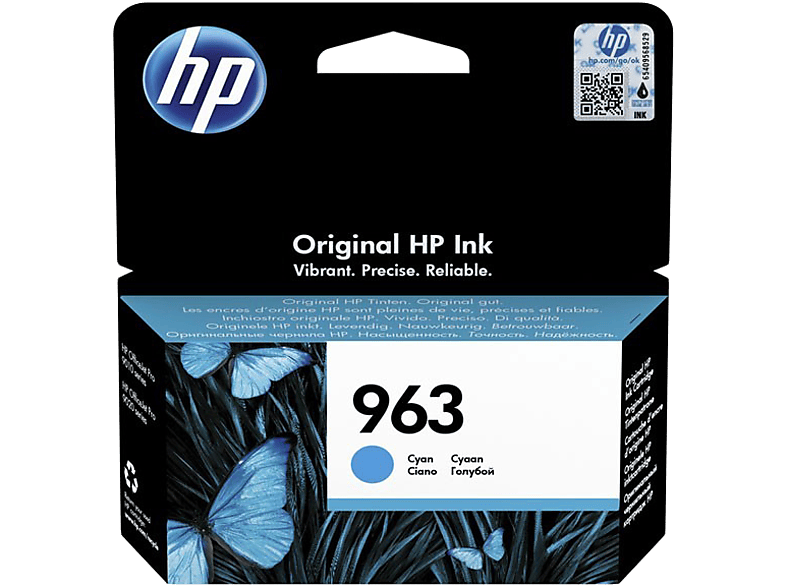 HP No.963 ciánkék tintapatron (3JA23AE)