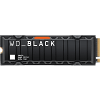 WESTERN DIGITAL 500GB SSD Festplatte WD_BLACK SN850 NVMe mit Kühlkörper - Works with PlayStation™ 5*