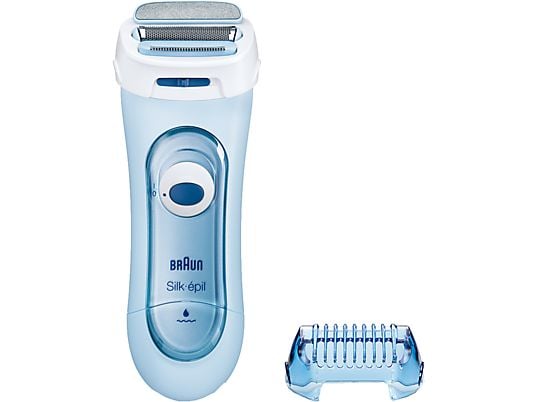 BRAUN Silk-épil LS5160 Wet & Dry - Rasoio da donna (Blu)