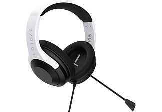 RAPTOR H300 - Cuffie da gaming, Bianco/Nero