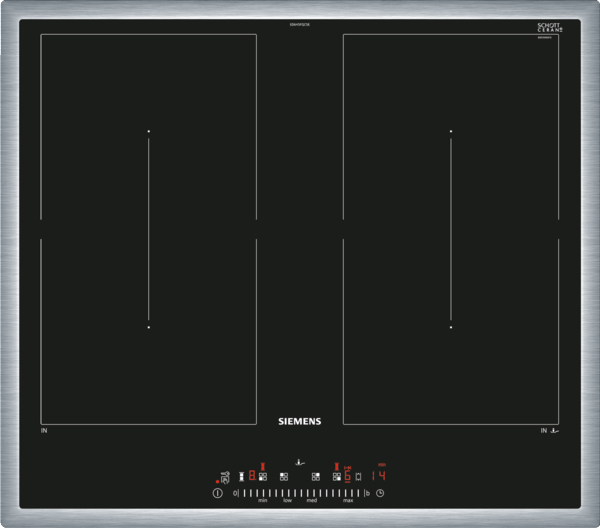 SIEMENS EQ112DA1ZM iQ100/iQ500, Backofenset (Induktionskochfeld, A, 66 l)