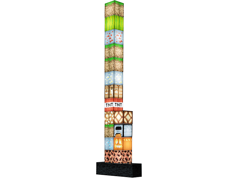 PALADONE PRODUCTS Minecraft Block Leuchte Blockleuchte, Mehrfarbig