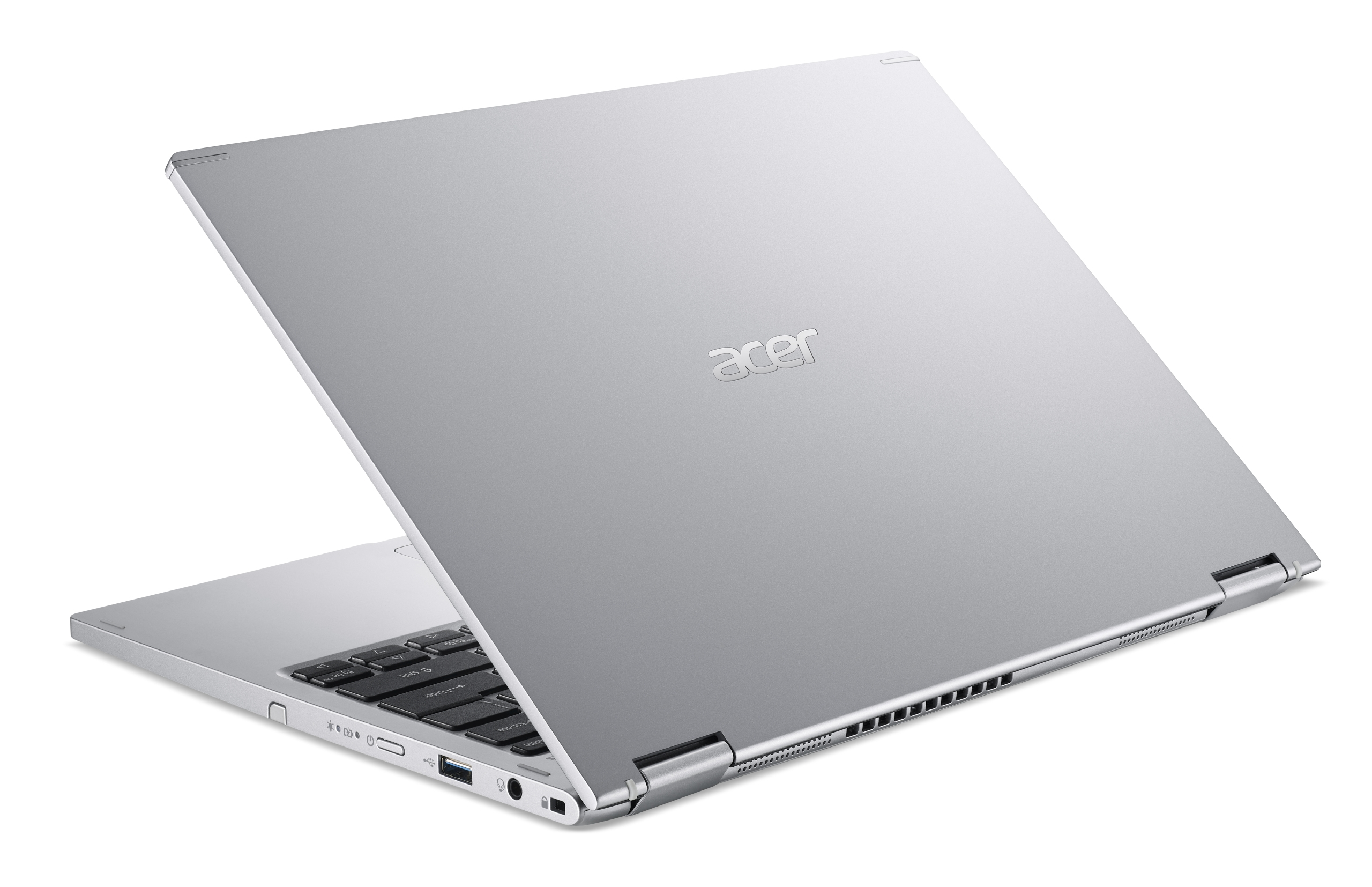 ACER Spin 3 (SP313-51N-529G) mit 13,3 Intel® GB Iris Silber Tastaturbeleuchtung, mit Xe Intel SSD, Convertible Prozessor, 1 16 Zoll Grafik, Core™ i5 RAM, Display, TB