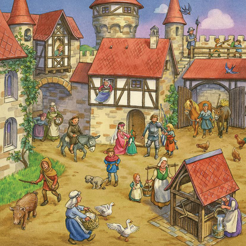 RAVENSBURGER Ritterturnier im Mittelalter Puzzle