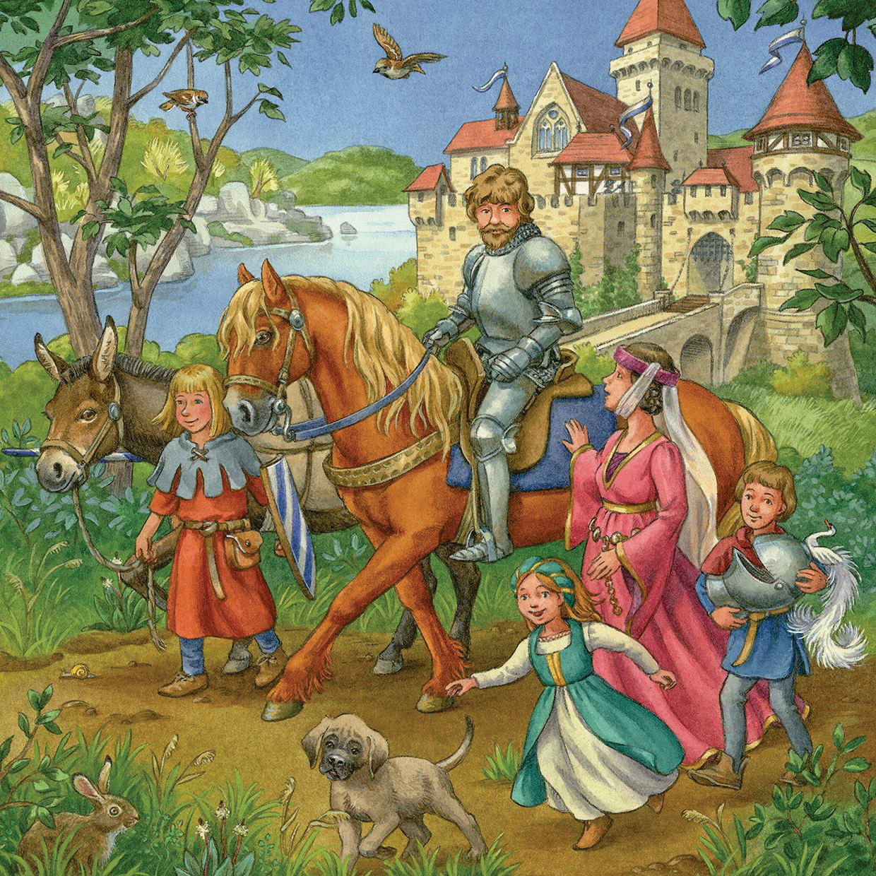 RAVENSBURGER Ritterturnier im Mittelalter Puzzle