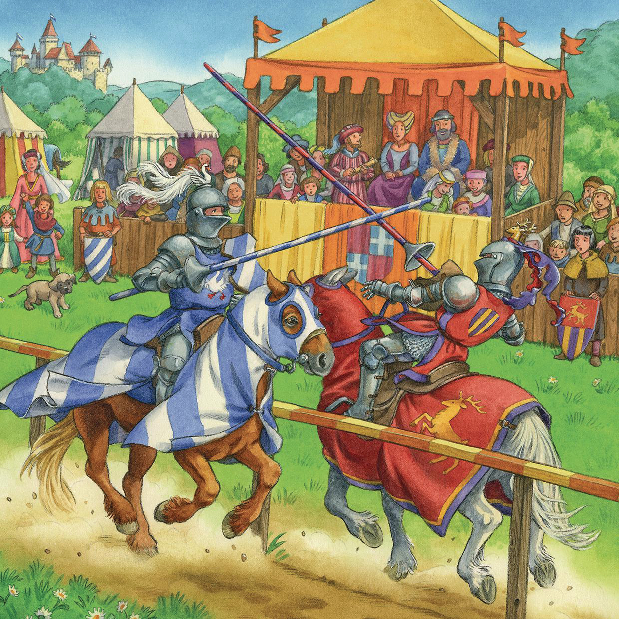 RAVENSBURGER Ritterturnier im Mittelalter Puzzle