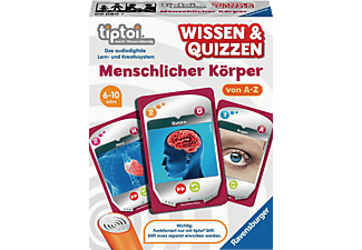 RAVENSBURGER Wissen & Quizzen: Menschlicher Körper Kartenspiel Mehrfarbig
