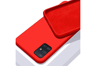CASE AND PRO Prémium szilikon tok , Samsung Galaxy A32 5G,Piros