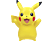 TEKNOFUN Pokémon: Pikachu Happy (25 cm) - Lampada a LED (Giallo/Rosso/Nero)