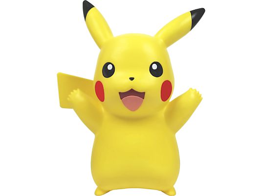 TEKNOFUN Pokémon: Pikachu Happy (25 cm) - LED-Leuchte (Gelb/Rot/Schwarz)