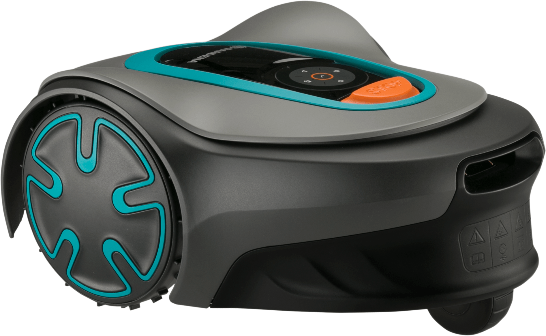 GARDENA Sileno Minimo 500 - Rasenmäher Roboter (Max. Flächenleistung: 500 m², Grau)