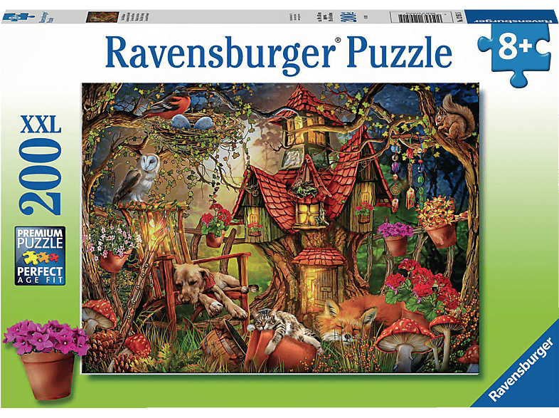 RAVENSBURGER Das Waldhaus Puzzle Mehrfarbig