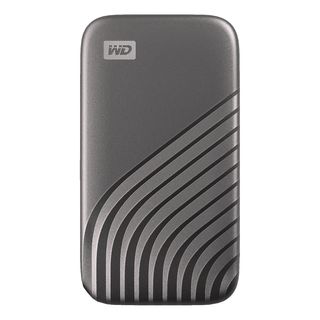 WESTERN DIGITAL My Passport (2020) - Festplatte (SSD, 4 TB, Grau)