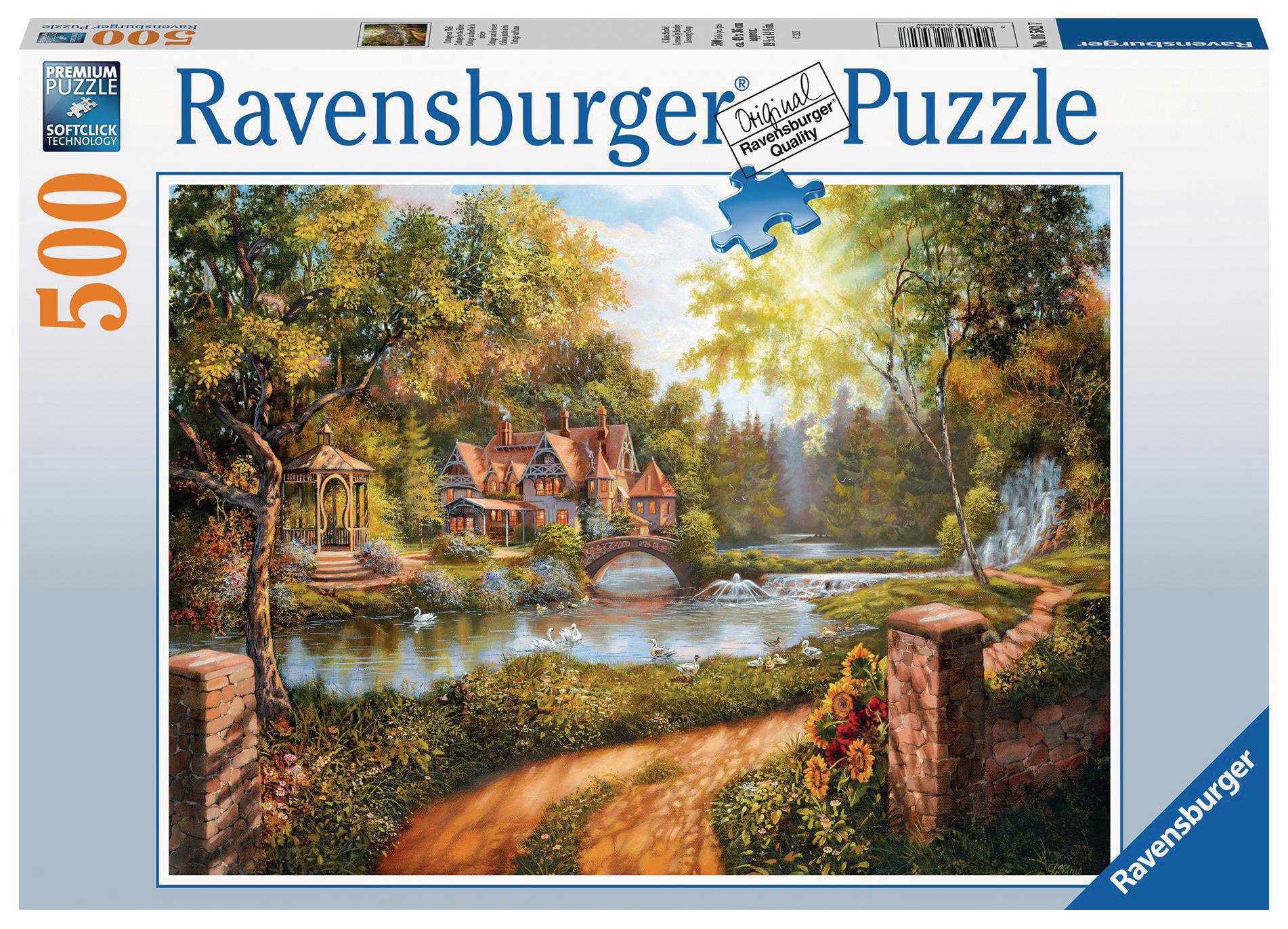 Cottage Mehrfarbig Fluß Puzzle am RAVENSBURGER