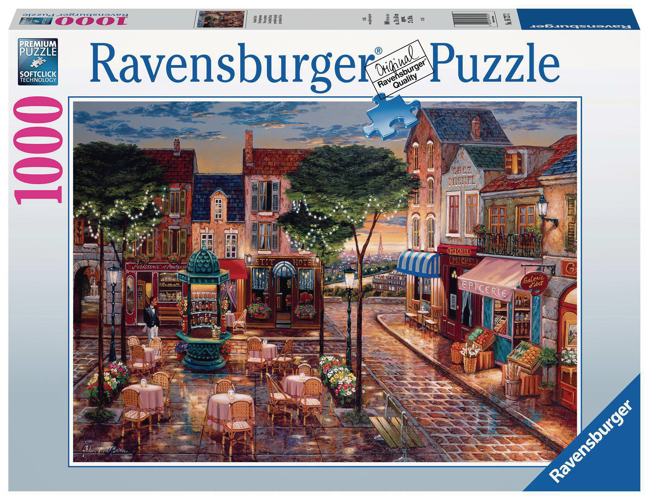 RAVENSBURGER Mehrfarbig Paris Puzzle Gemaltes