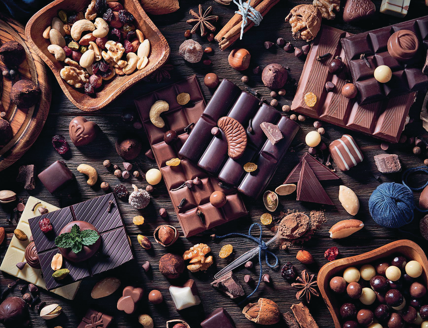 Puzzle Schokoladenparadies Mehrfarbig RAVENSBURGER
