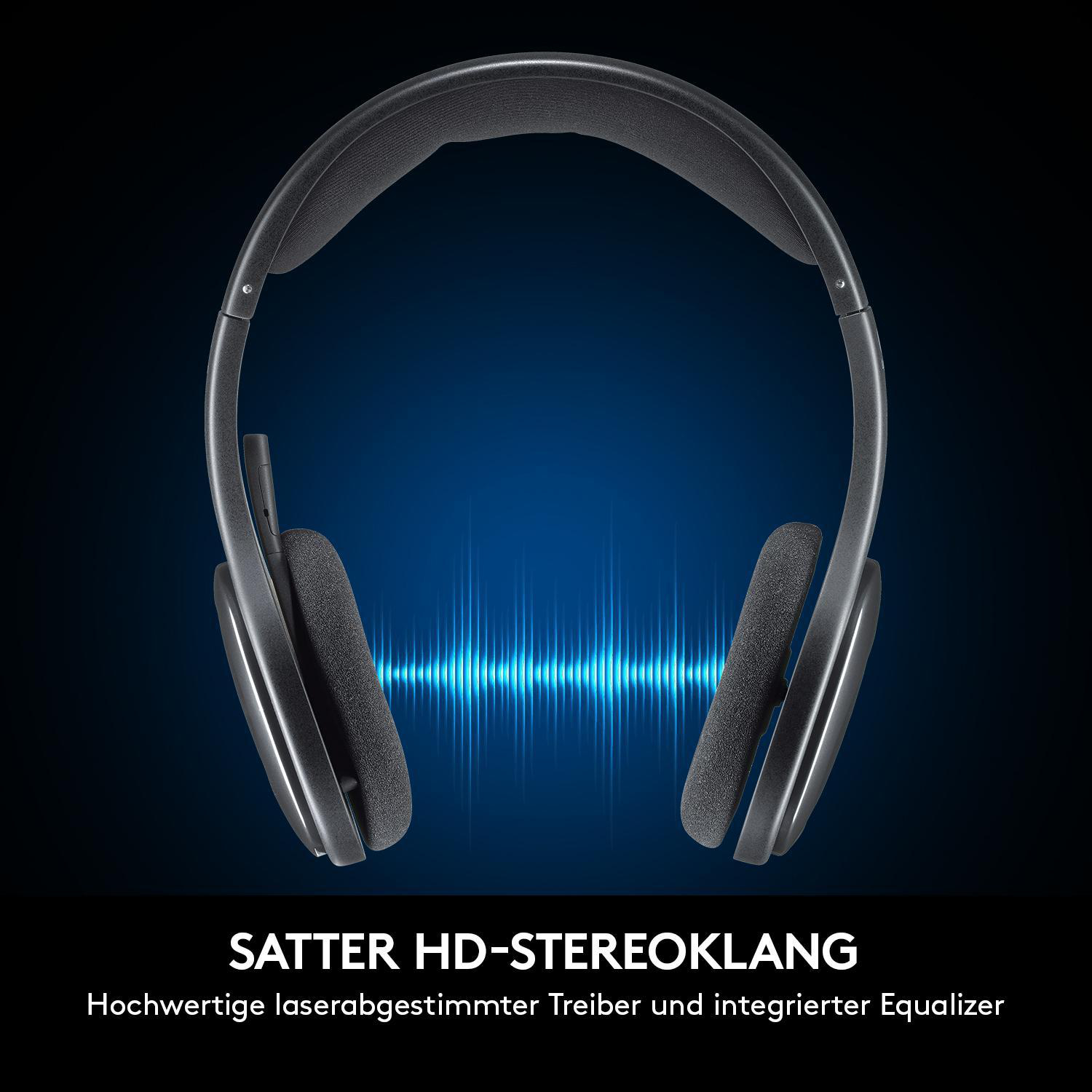 LOGITECH H800 PC/Mac/Tablet/Mobilgeräte, Multi-Device, On-ear Headset Bluetooth Schwarz