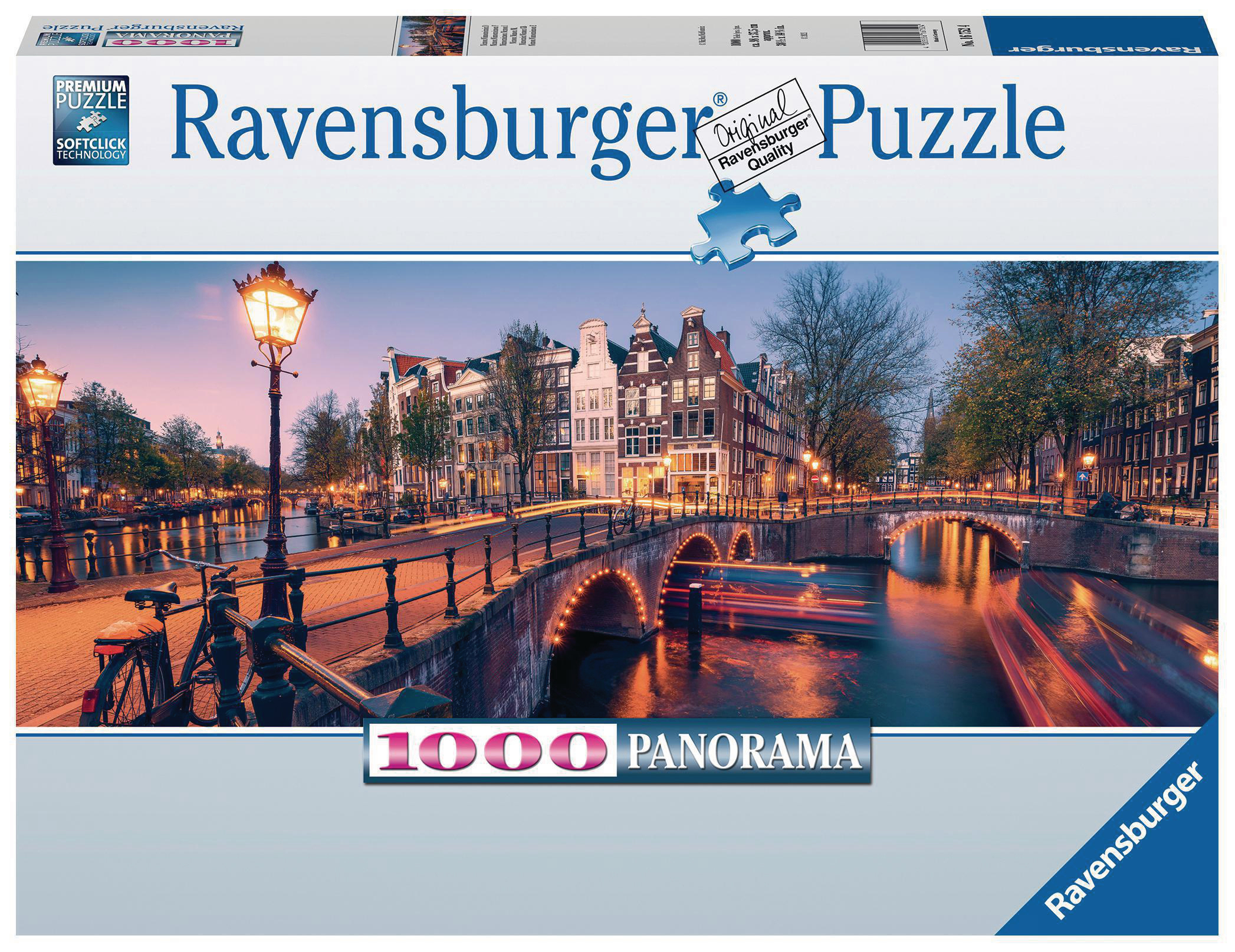 RAVENSBURGER Abend in Amsterdam Puzzle Mehrfarbig