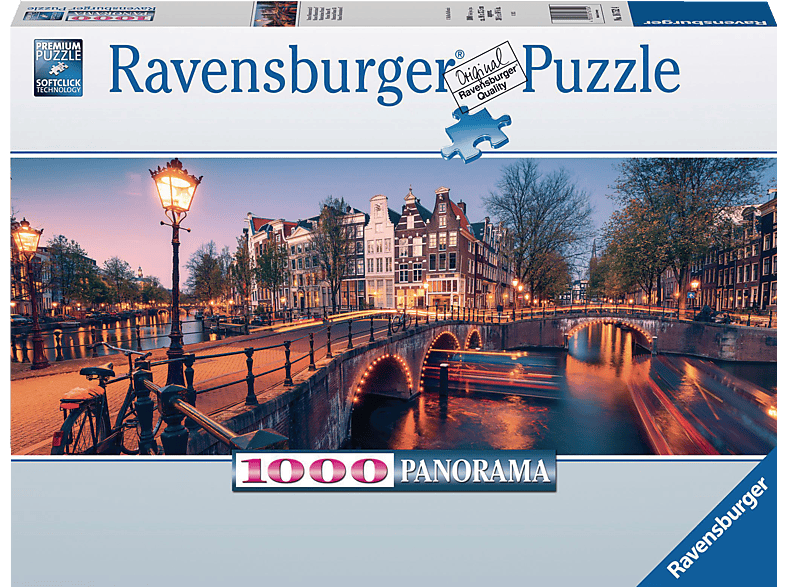 RAVENSBURGER Abend in Puzzle Mehrfarbig Amsterdam