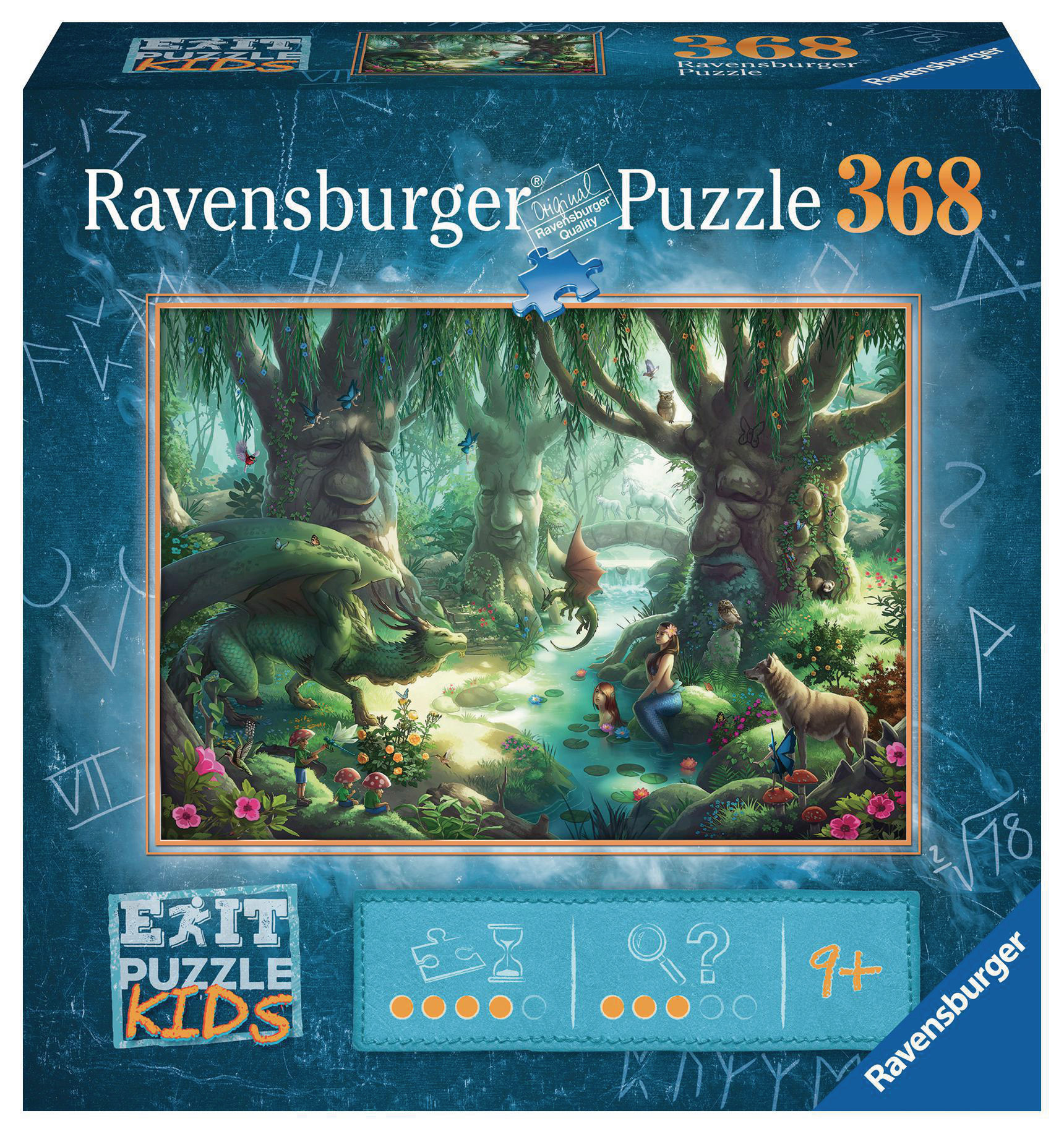 RAVENSBURGER Der magische Puzzle Mehrfarbig Wald