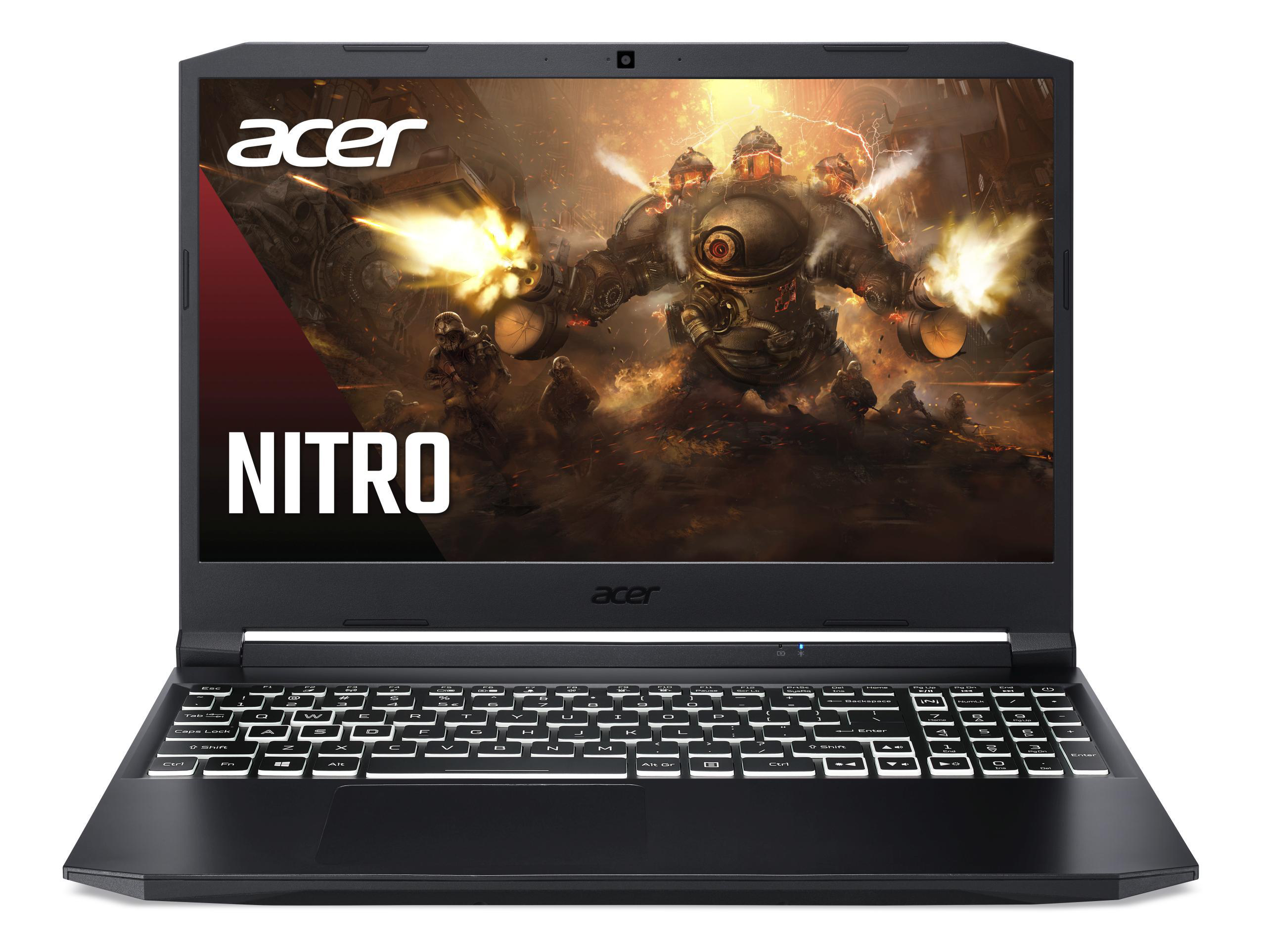 GeForce Nitro RTX Notebook (AN515-45-R8BM) GB 5 Gaming 1 16 TB Tastaturbeleuchtung, Schwarz 3070, mit Zoll RGB NVIDIA mit Display, SSD, ACER 15,6 RAM,