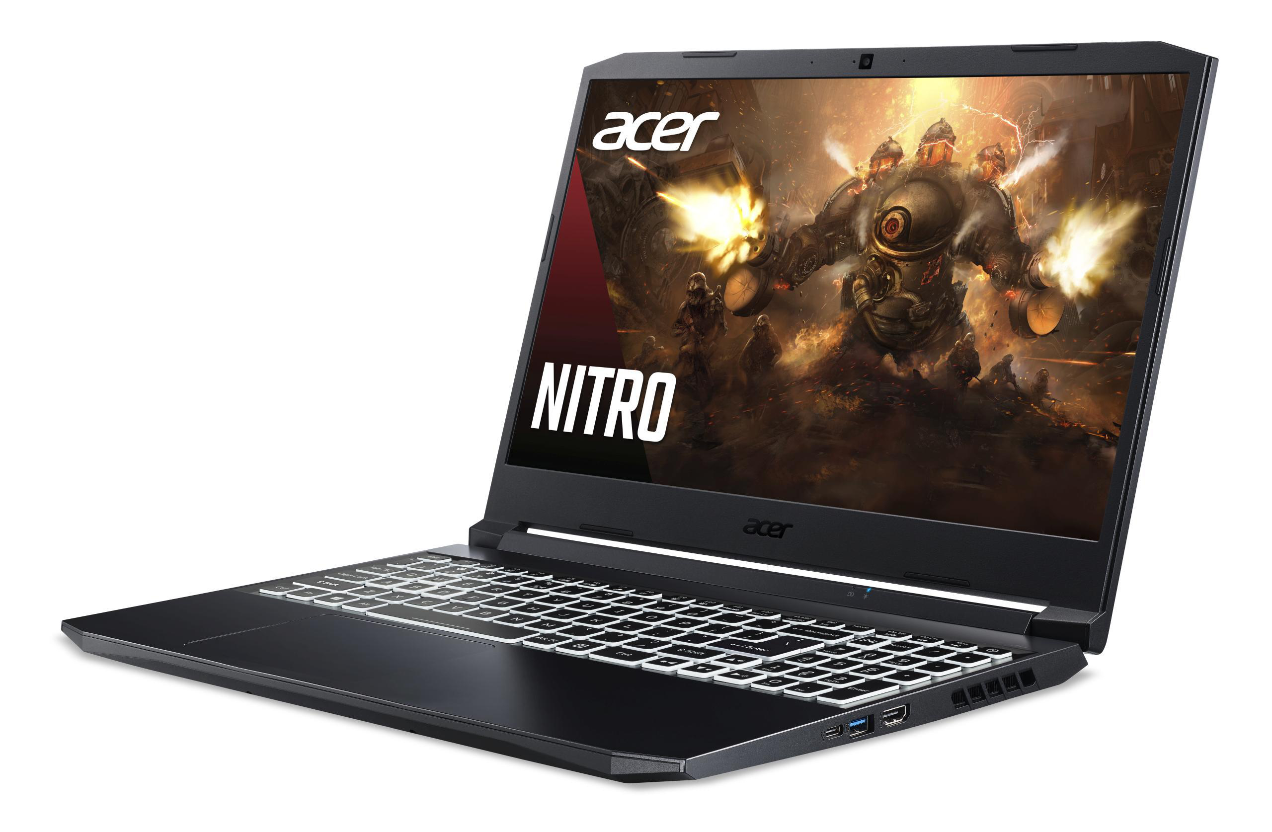ACER Nitro 5 (AN515-45-R8BM) mit RGB Tastaturbeleuchtung - 15,6 Zoll 5800H - 16 GB - 1 TB - NVIDIA GeForce RTX™ 3070 - Windows 10 Home (64 Bit)