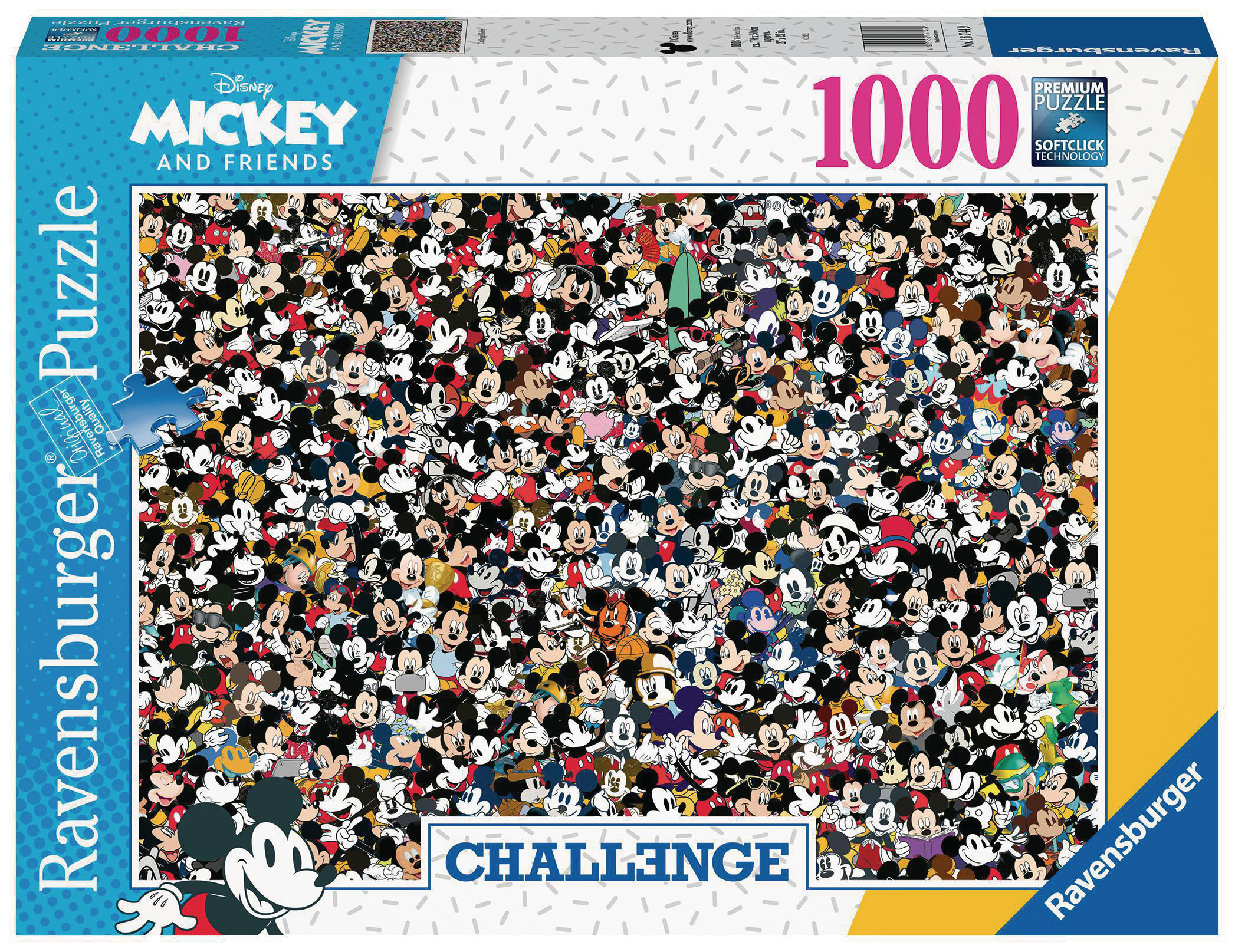 RAVENSBURGER Challenge Mickey Mehrfarbig Puzzle