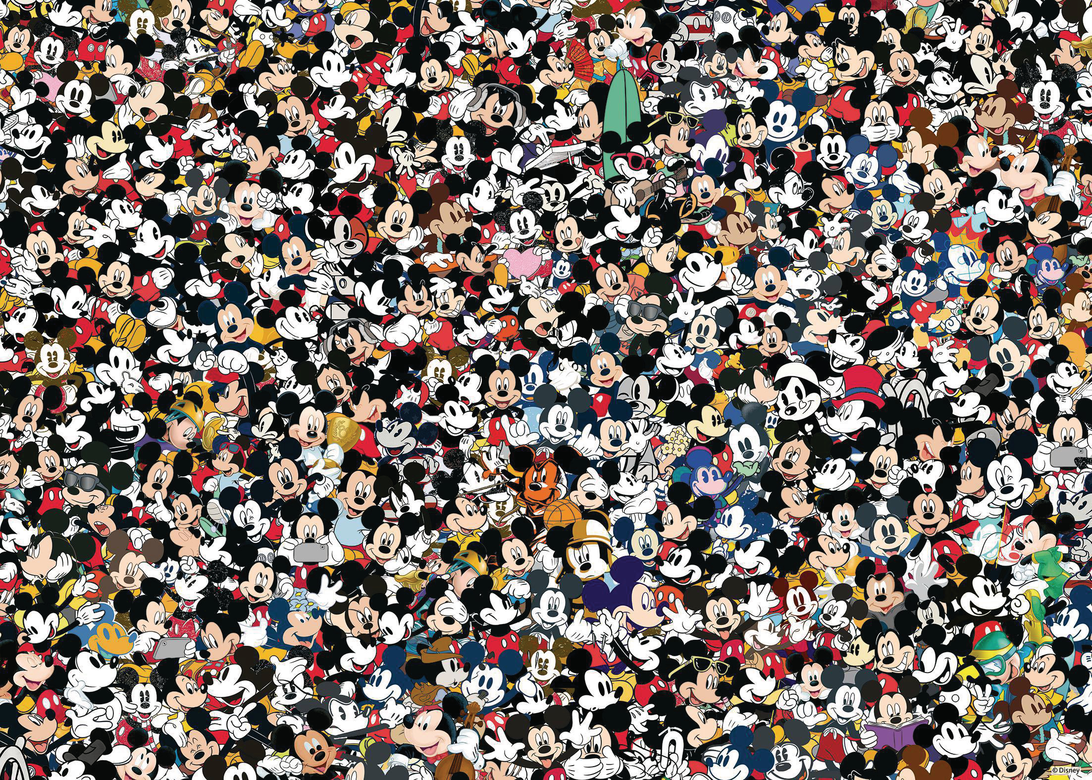 RAVENSBURGER Challenge Mickey Mehrfarbig Puzzle
