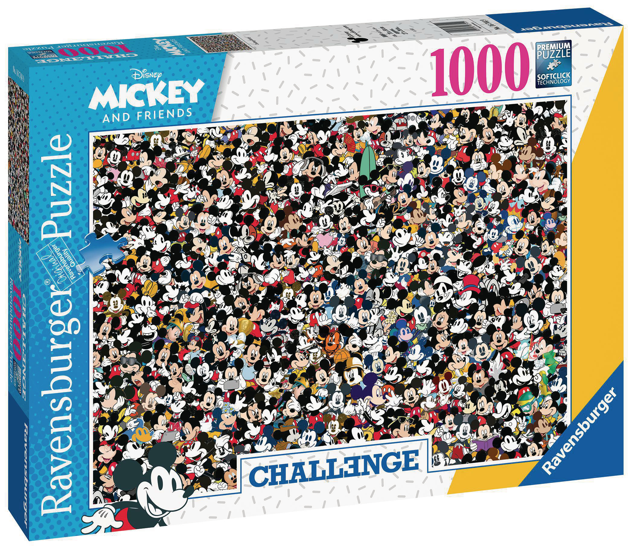 RAVENSBURGER Puzzle Mickey Challenge Mehrfarbig