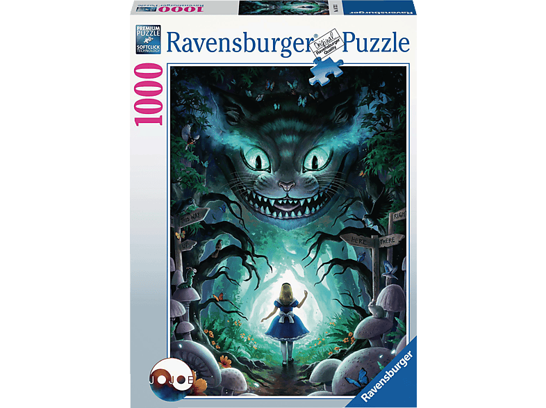 Mehrfarbig Puzzle Abenteuer 1000p RAVENSBURGER mit Alice