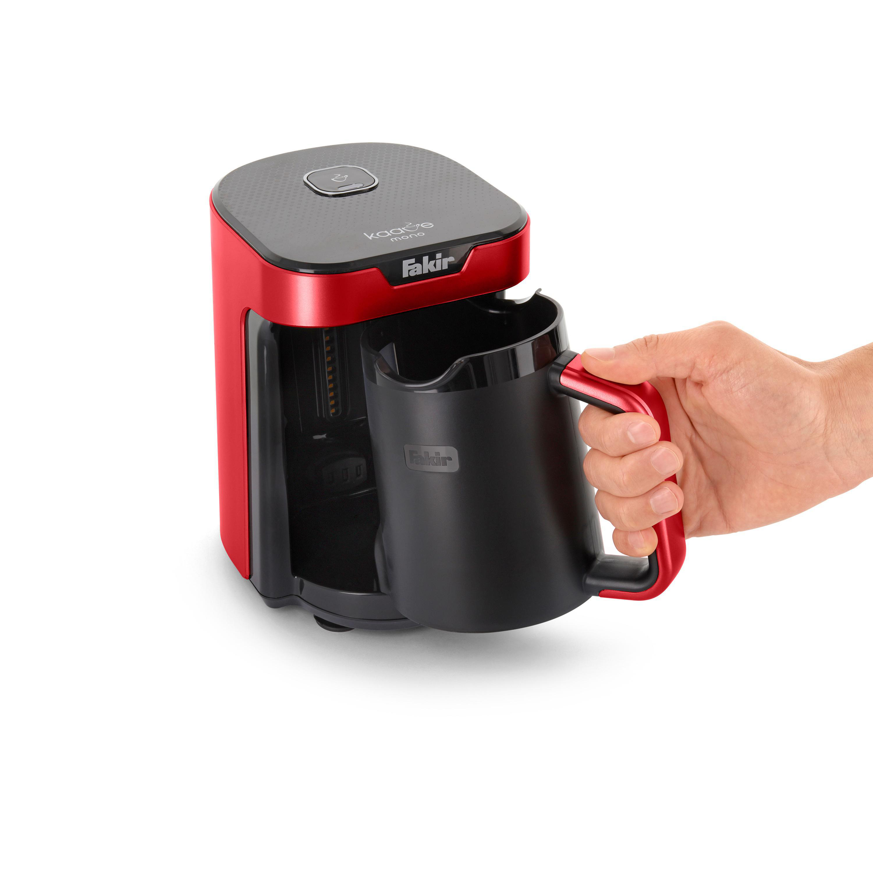 FAKIR 9257001 Kaave Mono Mokka-Maschine Rot