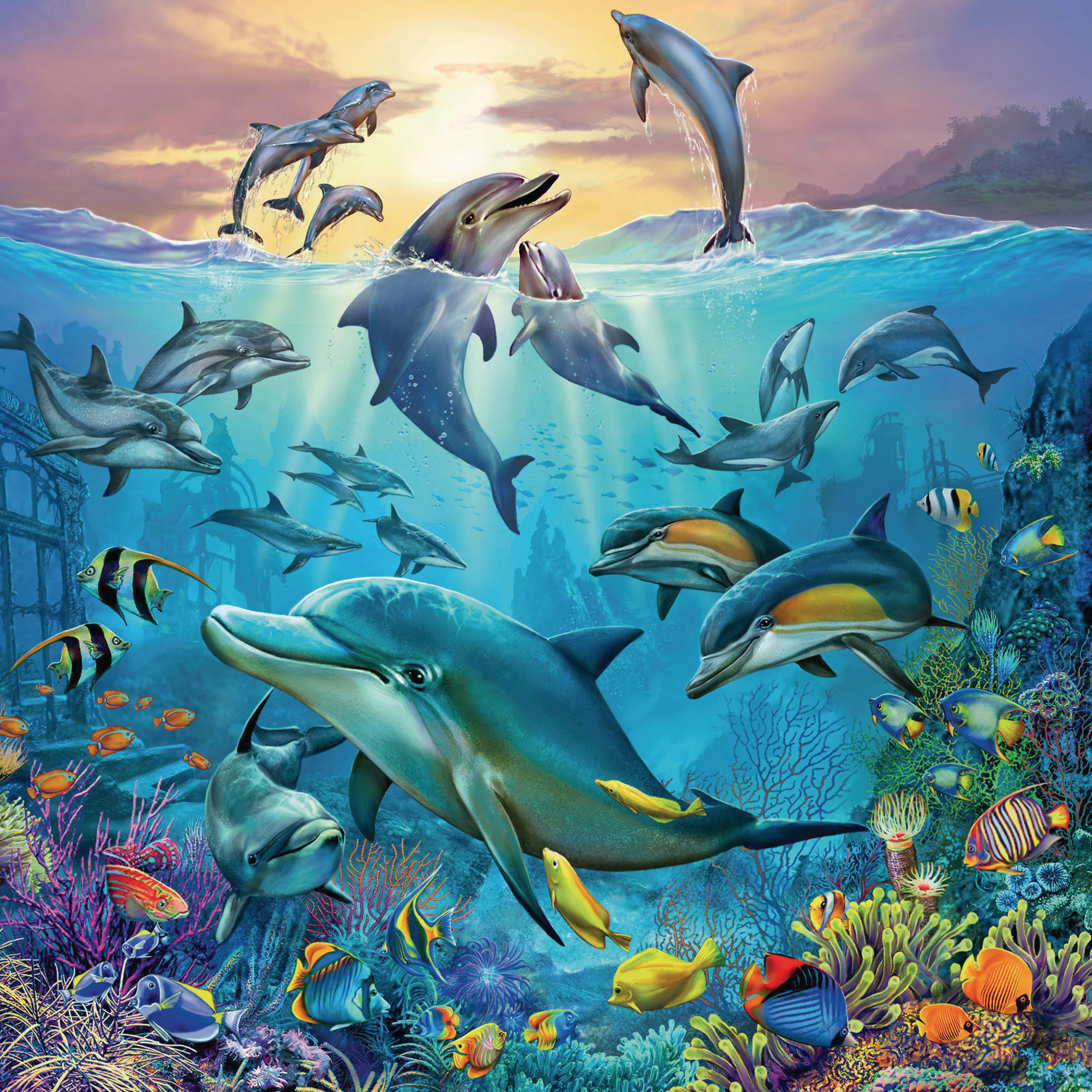 Mehrfarbig Ozeans RAVENSBURGER Puzzle Tierwelt des