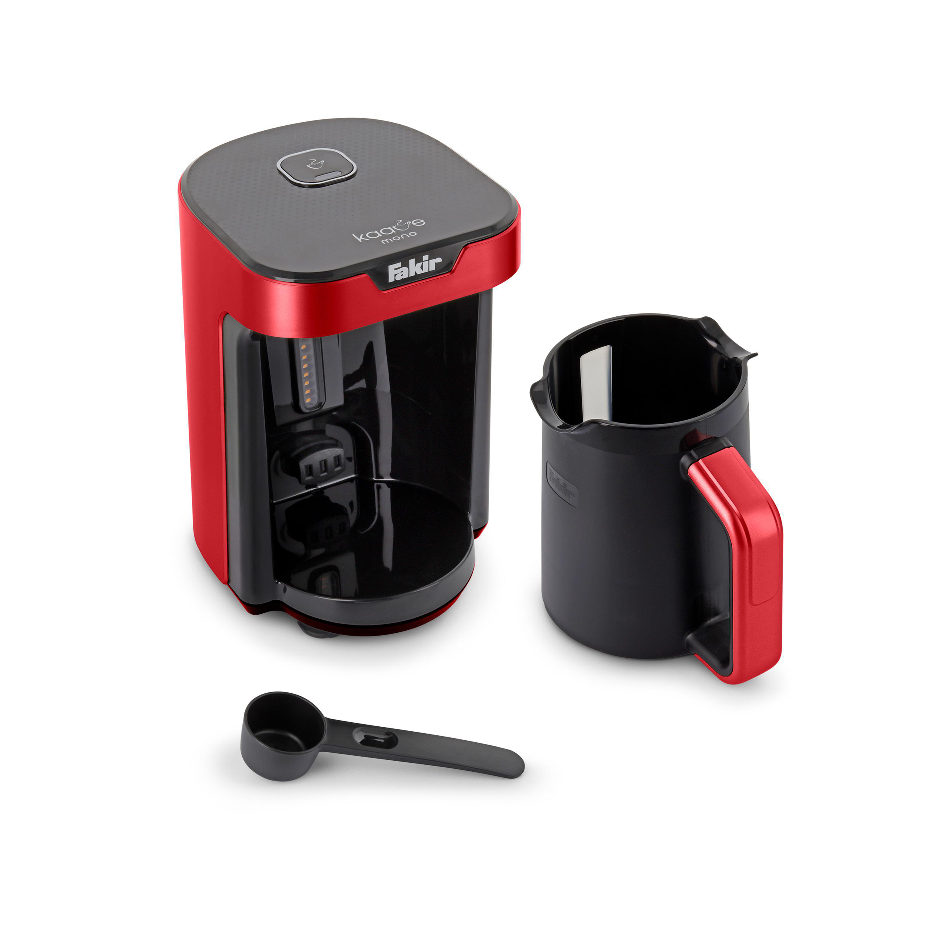 FAKIR 9257001 Kaave Mono Mokka-Maschine Rot