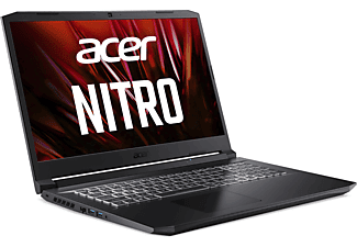 ACER Nitro 5 (AN517-41-R0HZ) mit RGB Tastaturbeleuchtung, Gaming Notebook mit 17,3 Zoll Display, 16 GB RAM, 1 TB SSD, NVIDIA GeForce RTX 3070, Schwarz
