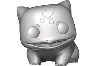 FUNKO POP! Games : Pokémon - Bulbizarre - Figure collective (Argent métallique)