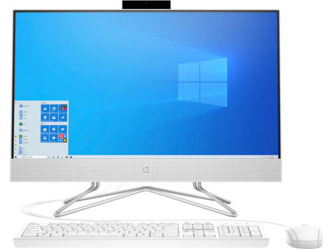 HP 24-DF0093NT Intel Core i3/ 4GB/ 256GB SSD/ 23.8" FHD Ekran All in One Bilgisayar Beyaz 308T6EA