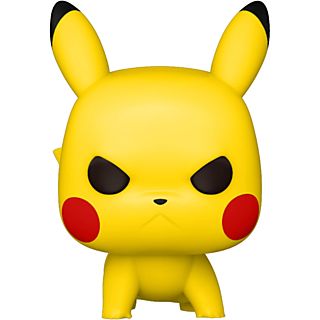 FUNKO POP! Games: Pokémon - Pikachu (attack stance) - Sammelfigur (Gelb/Rot/Schwarz)