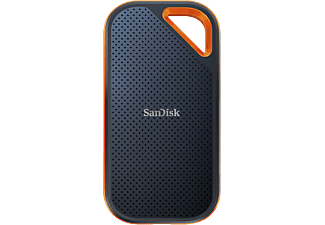 SANDISK Extreme PRO Portable V2 - Disco rigido (SSD, 4 TB, Nero/Arancione)