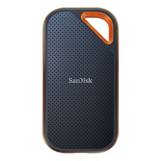 SANDISK Extreme PRO Portable V2 - Disco rigido (SSD, 4 TB, Nero/Arancione)