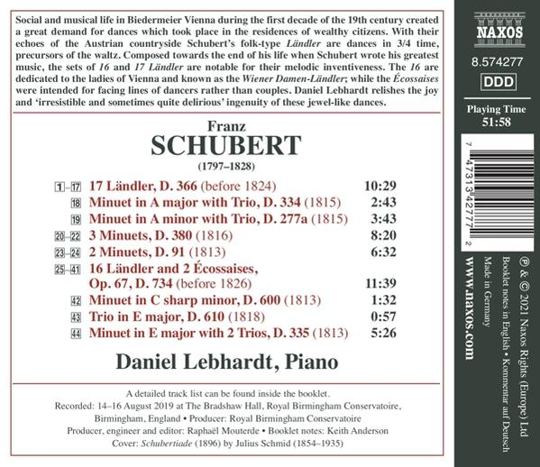 CD-Cover mit Text in mehreren Sprachen und Titelliste.