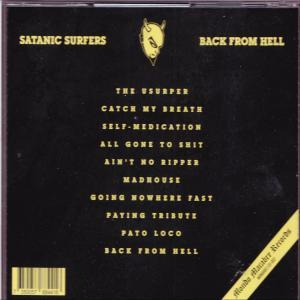 Satanic Surfers - Back From Hell  - (CD)