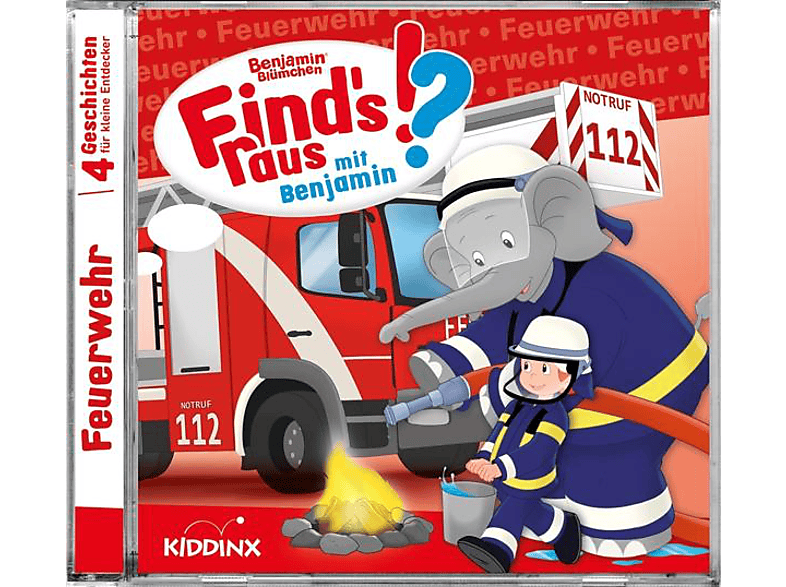 Benjamin Blümchen - Find's raus mit Benjamin:Feuerwehr - (CD)
