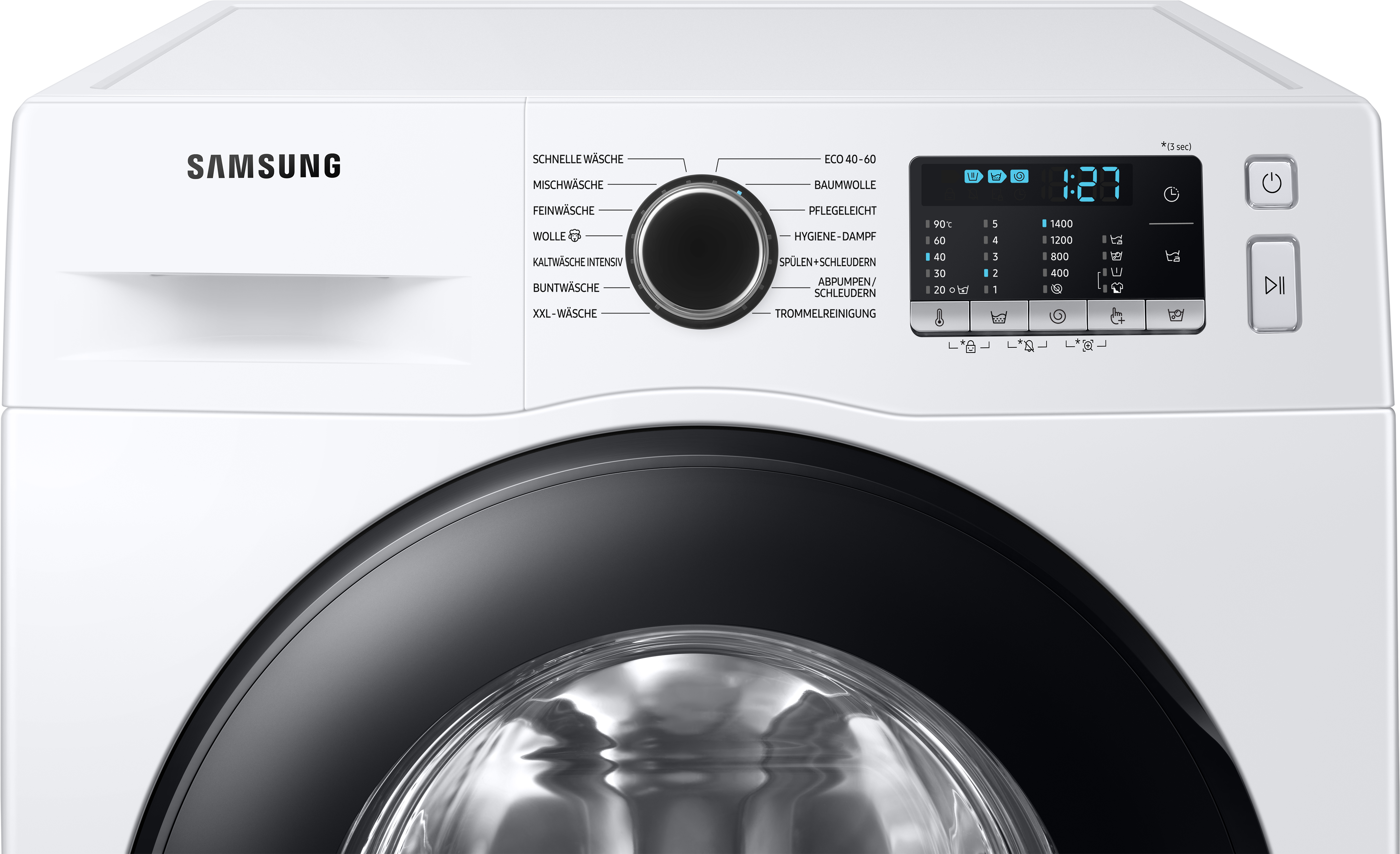 SAMSUNG WW81TA049AE/EG Waschmaschine (8 kg, 1400 U/Min., B)