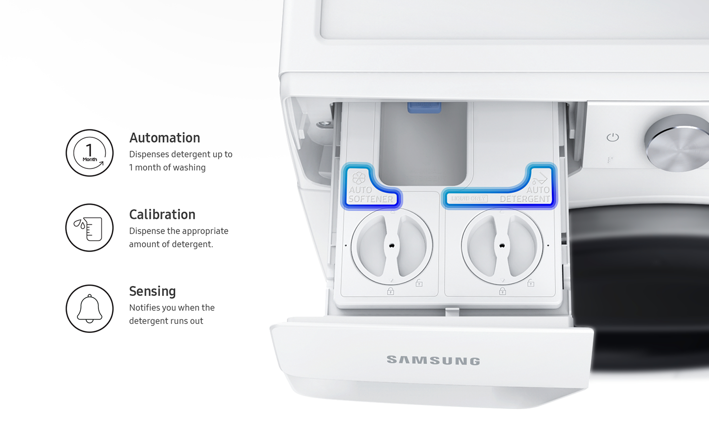 SAMSUNG WW81T684AHH/S2 Waschmaschine (8 kg, 1400 U/Min., B)