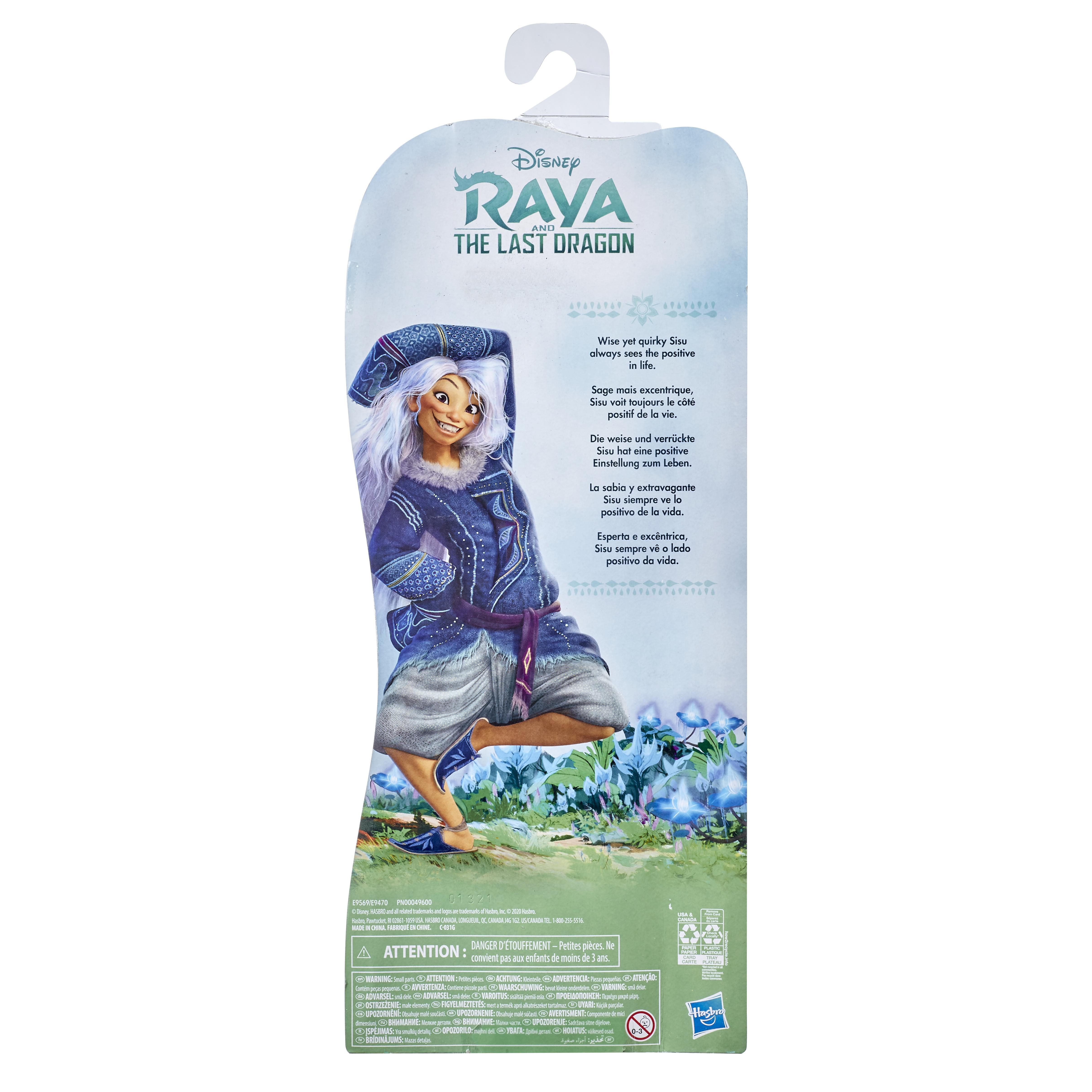 HASBRO Disney Princess Raya und der letzte Drache Sisu Puppe