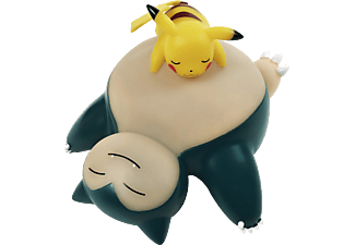TEKNOFUN Pokémon: Snorlax & Pikachu (25 cm) - Lampada a LED (Multicolore)