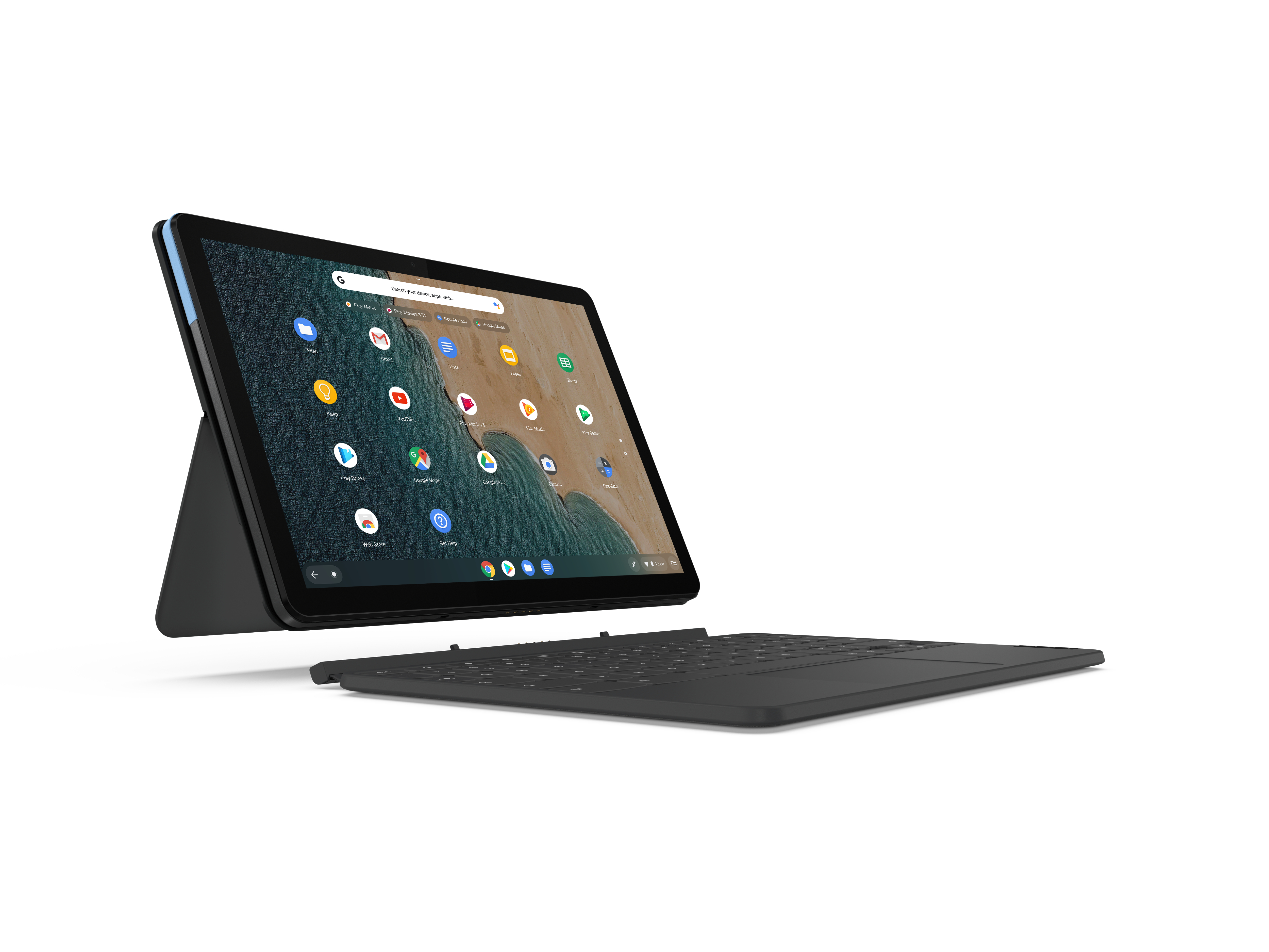 LENOVO IdeaPad Duet inkl. Pen - 10,1 Zoll - MediaTek M-Series - 4 GB - 64 GB - Mediatek Mali-G72 - Google ChromeOS