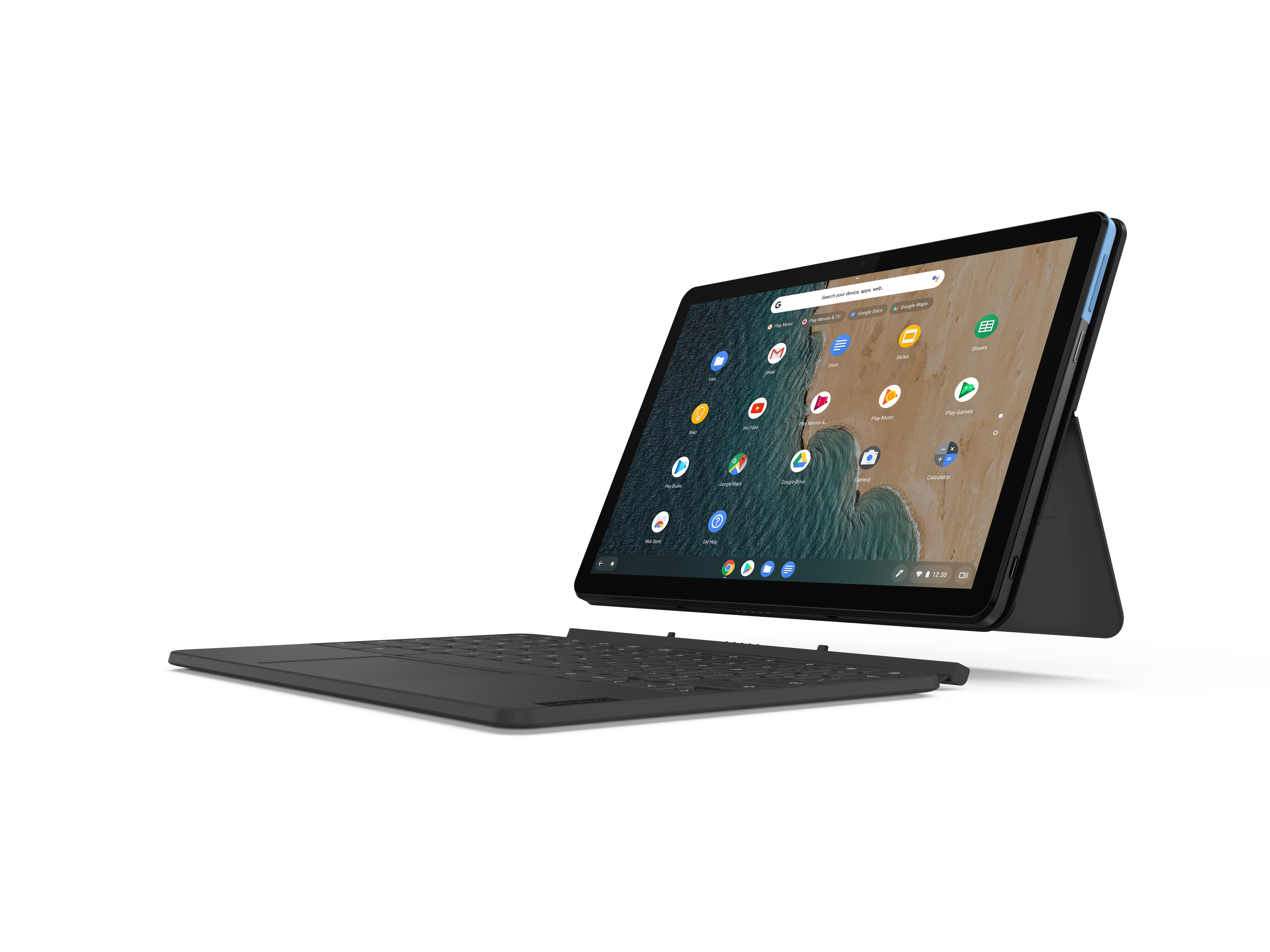 LENOVO IdeaPad Duet inkl. Pen - 10,1 Zoll - MediaTek M-Series - 4 GB - 64 GB - Mediatek Mali-G72 - Google ChromeOS
