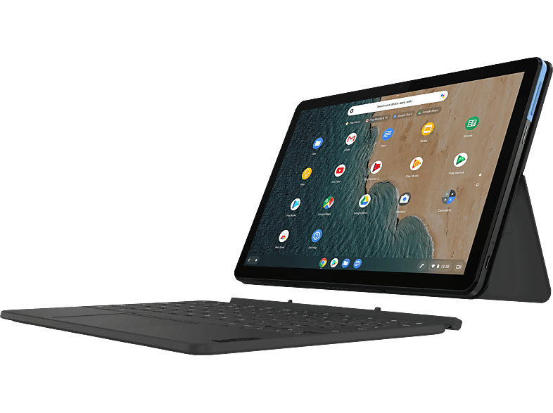 LENOVO IdeaPad Duet inkl. Pen, Chromebook, mit 10,1 Zoll Display Touchscreen, MediaTek MSeries
